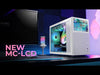 EAN 8435693105527 - Mars Gaming MC-LCD Mini Tower Negro, Blanco