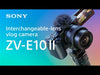 EAN 4548736161023 - Sony ZV-E10 II 26 MP CMOS 3840 x 2160 Pixeles Negro