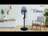 EAN 8425490138064 - Sogo VEN-SS-21280 ventilador Negro, Azul, Plata