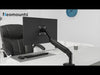 EAN 8717371449216 - Neomounts DS70-810BL1 soporte para monitor 81,3 cm (32") Escritorio Negro