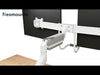 EAN 8717371449490 - Neomounts DS75-450WH2 soporte para monitor 81,3 cm (32") Escritorio Blanco