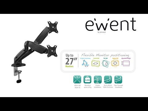 EAN 8054392615047 - Ewent EW1516 soporte para monitor 81,3 cm (32") Escritorio Negro