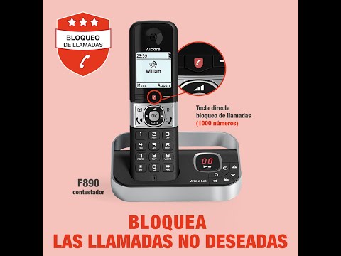 EAN 3700601422863 - Alcatel F890 Voice Duo zwart Teléfono DECT Identificador de llamadas Negro, Plata