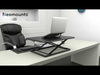 EAN 8717371448417 - Neomounts NS-WS050BLACK estacion de trabajo sentado o de pie
