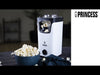 EAN 8713016076229 - Princess 292986 palomitas de maiz poppers Negro, Blanco 3 min 1100 W