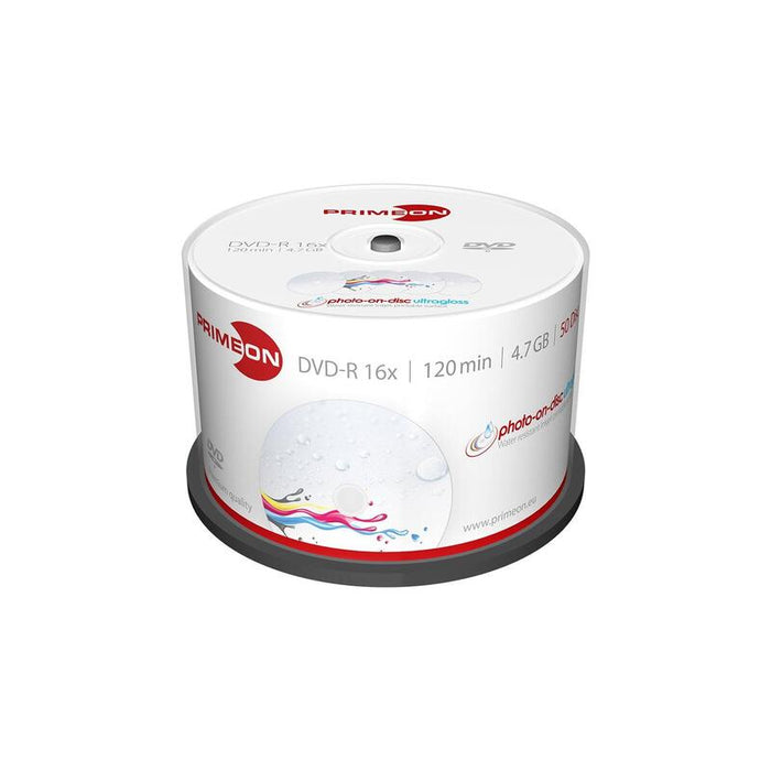 Primeon Dvd-R 4.7gb/120min/16x Bobina (50 Discos)
