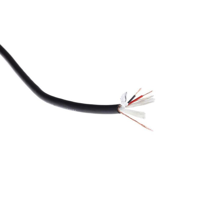 Pro Mikrofonkabel, 2xawg24,  Od:, 6,0mm, Sort, 2xskRmet,