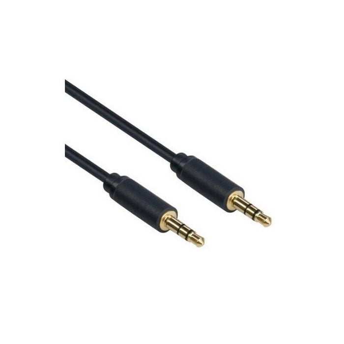 Pro Minijack 1,0m, Ultra Soft  3,5mm, SkRmet Kabel Han:Han