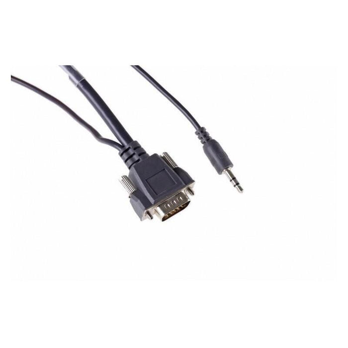 Pro Vga M. Lyd Kabel, Micro  Vga Og Lyd, Minijack 7,5m,