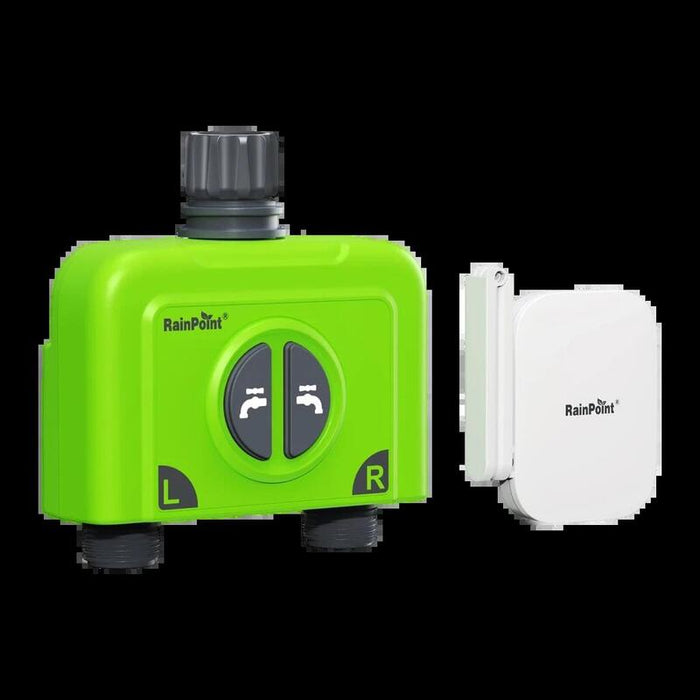 Programador De Riego Rainpoint Wifi 2 Zonas Con Gateway