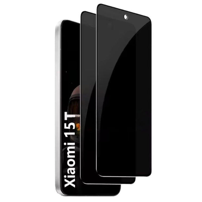 Protector De Cristal Templado Antiespía Xiaomi 15t