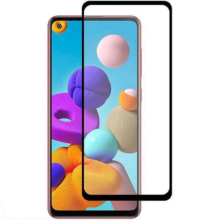 Protector De Cristal Templado Samsung Galaxy A21s A217 Full Screen 3d