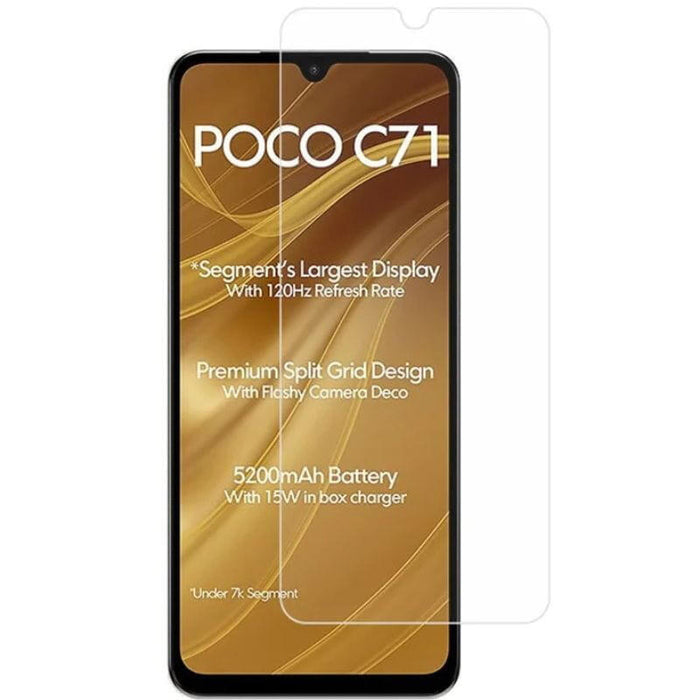 Protector De Cristal Templado Xiaomi Poco C71 Full Screen 3d