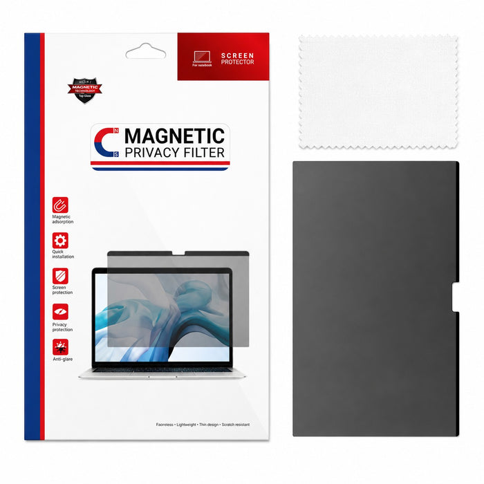 Protector De Pantalla 13.3" Magnético Con Filtro De Privacidad Para Portátil Macbook Pro (2016 2022) A1708 299X195 Mm
