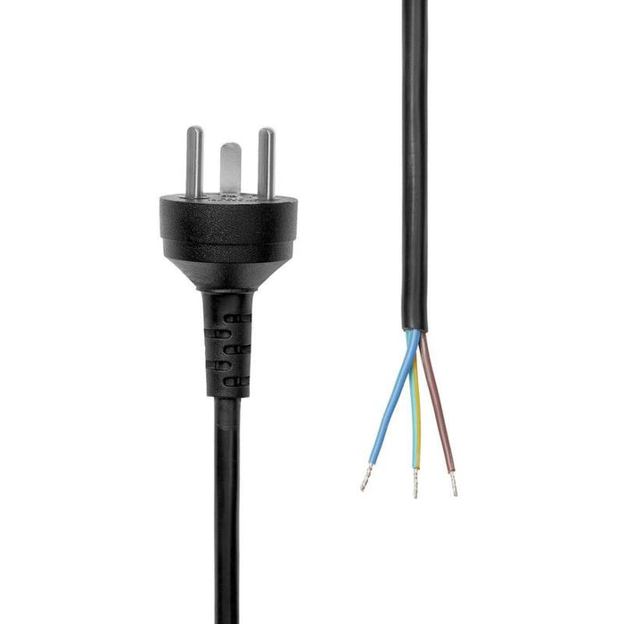 Proxtend Power Cord Denmark Edb To Open End 2m Black