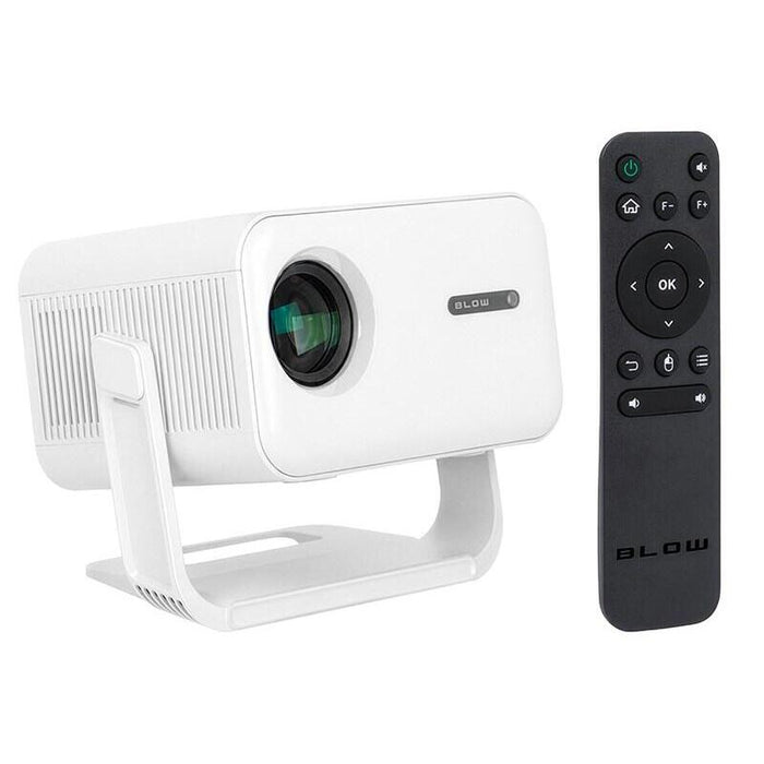 Proyector Portátil Blow Androidtv Fullhd Maxview Blanco