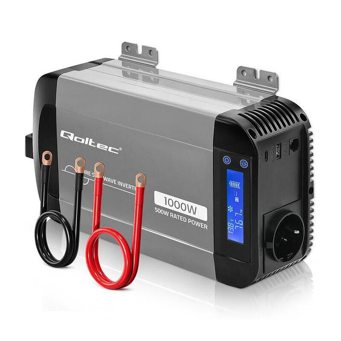 Przetwornica Napiecia Pure Sine Wave 12v Na 230v 500/1000w
