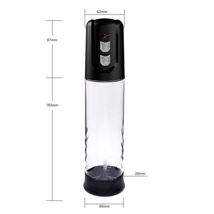 Bomba Automática Psx10  Con Medidor Transparente