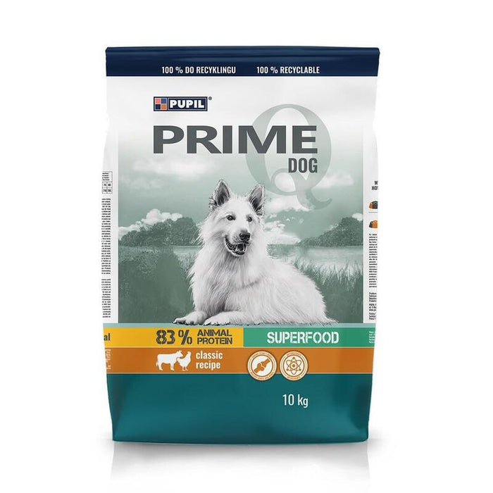 Pupil Prime Rico En Aves Y Carne De Res Para Perro 10 Kg
