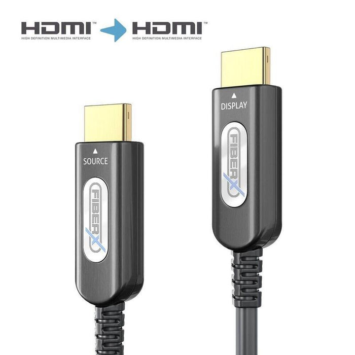 Purelink Fiberx Serie - Gepanzertes 4k Hdmi 2.0b Glasfaserkabel 10.0m Negro