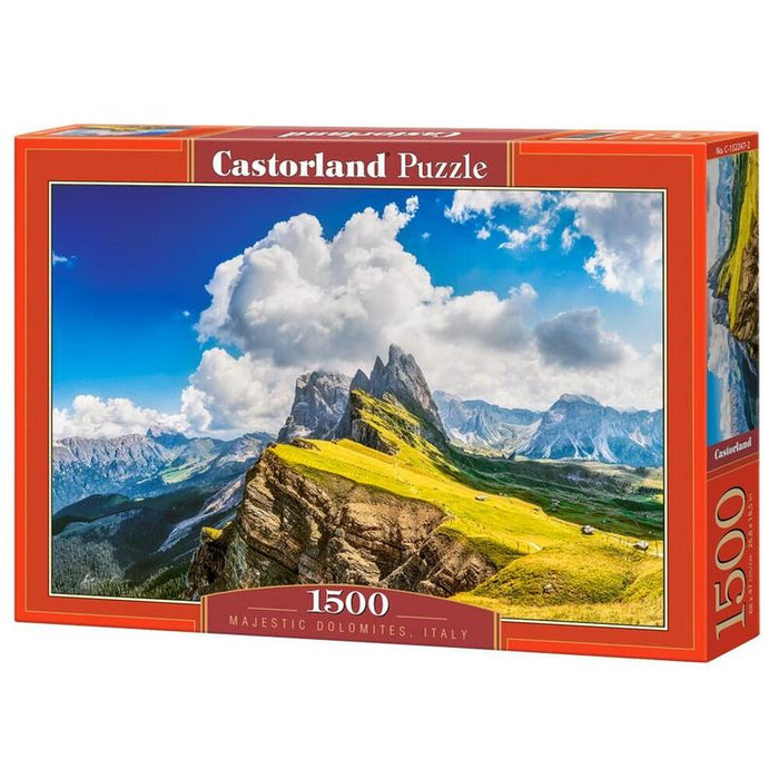 Puzzle 1500 Elementów Majestatyczne Dolomity Wlochy