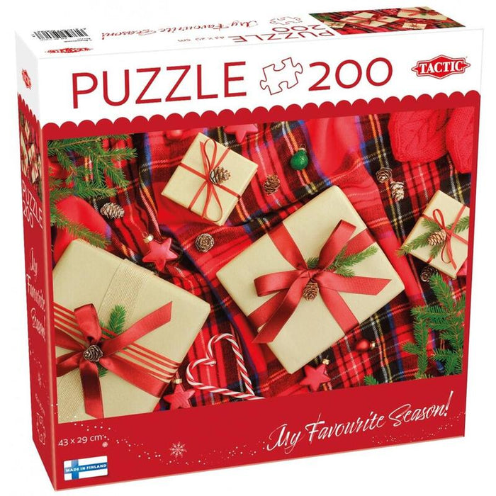 Puzzle 200 Elementów Swiateczne Prezenty