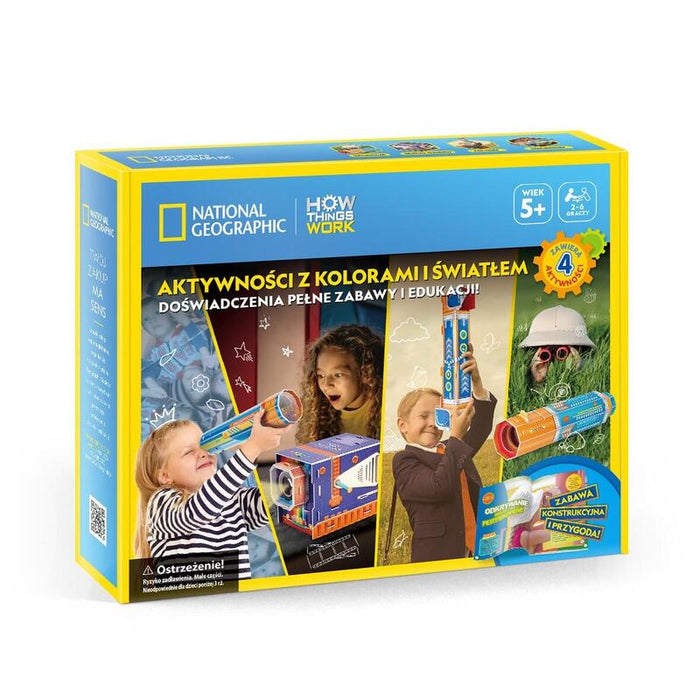 Puzzle 3d Zestaw Z Kolorami I Swiatlem