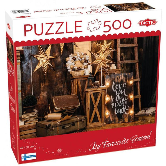Puzzle 500 Elementów Swiateczne Dekoracje