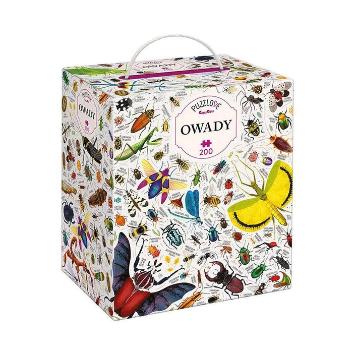 Puzzle Puzzlove Owady 200 Elementów