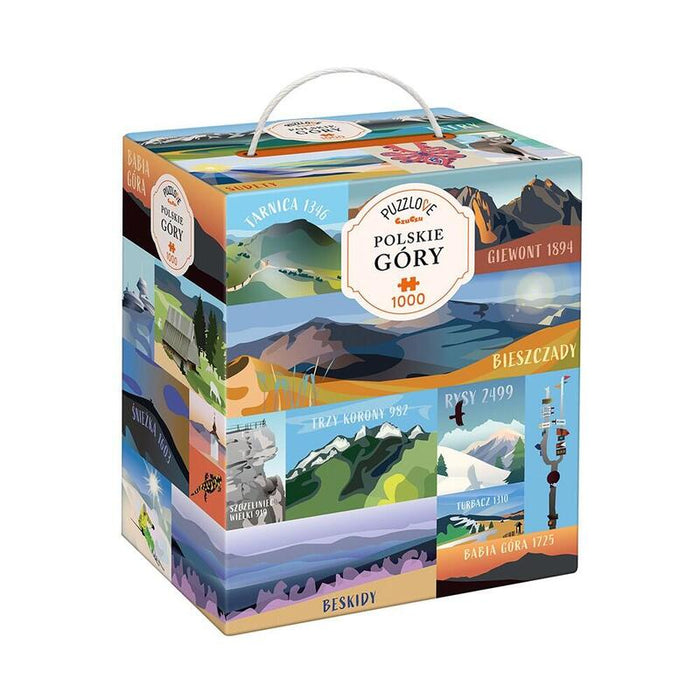 Puzzle Puzzlove Polskie Góry 1000 Elementów