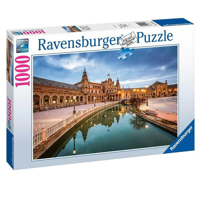 Puzzle Ravensburger Plaza España Sevilla 1000 Piezas
