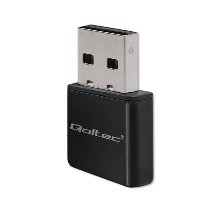 Qoltec 56986 Wireless Ultra High Speed Mini Adapter Nano Wifi Standard N Usb 2.0 300mbps