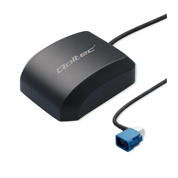Qoltec 57054 Mobile Gps Glonass Antenna With Magnetic Base Omnidirectional 28dbi Fakra