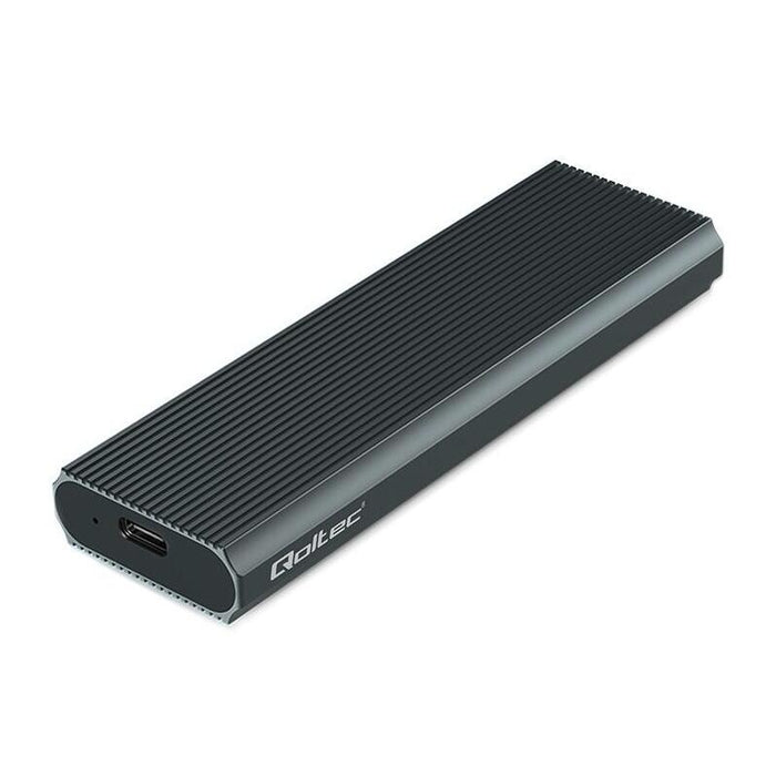 Qoltec 52630 Enclosure M.2 Ssd Drive Nvme Pcie Usb 3.1 Super Speed 10gb S 4tb Graphite