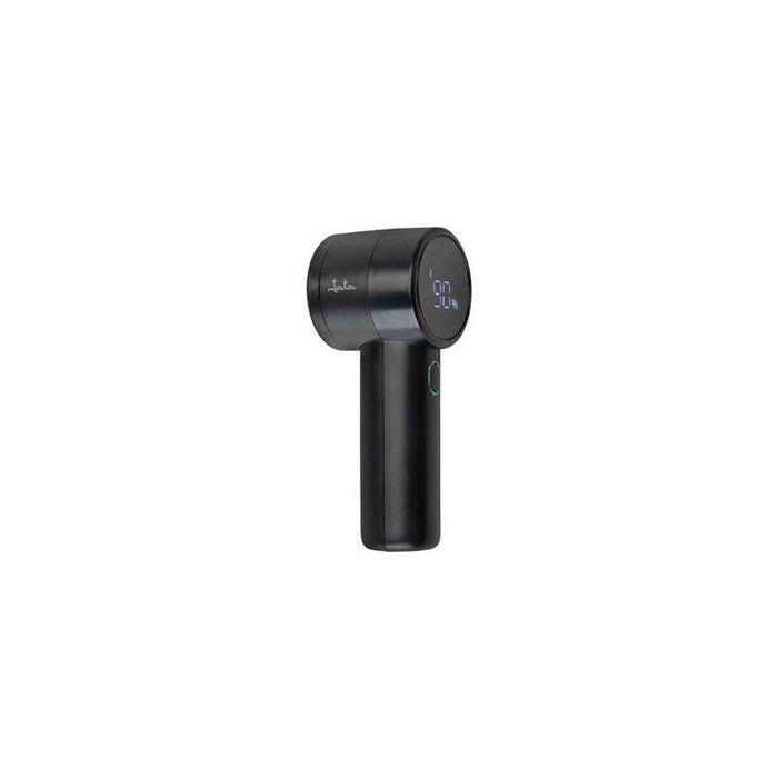 Quitapelusas Recargable Jata, 1200 Mah, Pantalla Lcd, 6 Cuchillas De Acero Inoxidable, Color Negro, Jeqp1272