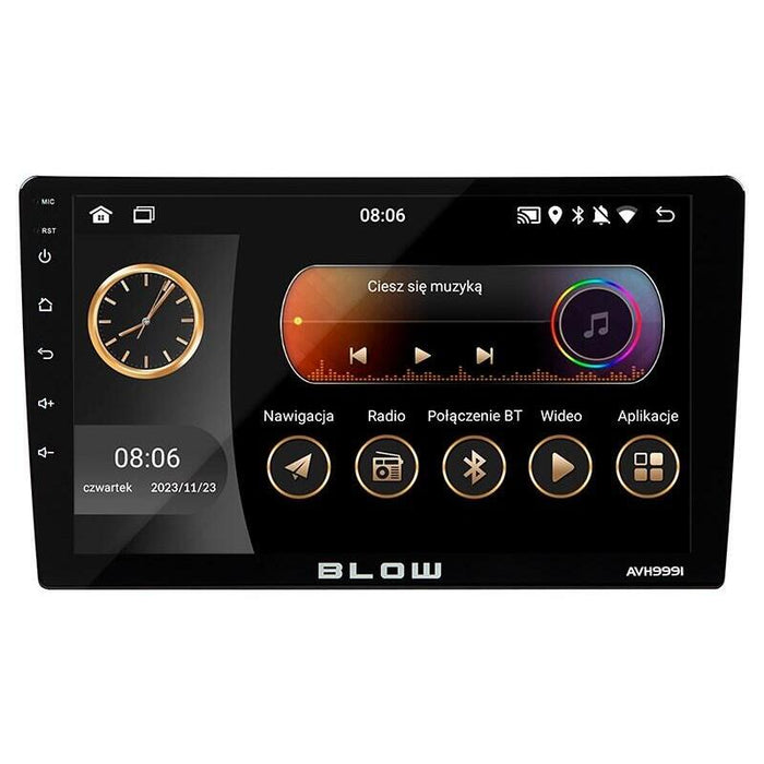 Radio Blow Avh-9991 1din 9" Android/Wifi/Gps/Carplay