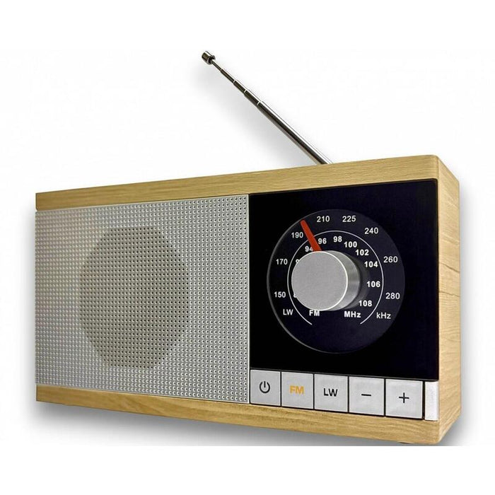 Radio Krystyna En Drewnianej Obudowie