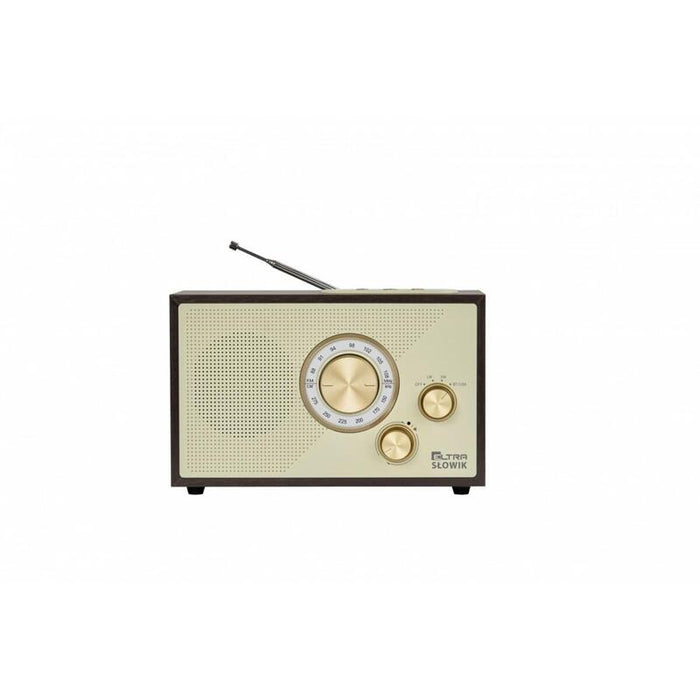 Radio Or Slowik Usb/Bt Ciemny Marrón