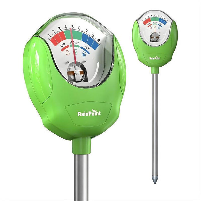 Rainpoint Da01 Verde - Medidor De Humedad De Suelo
