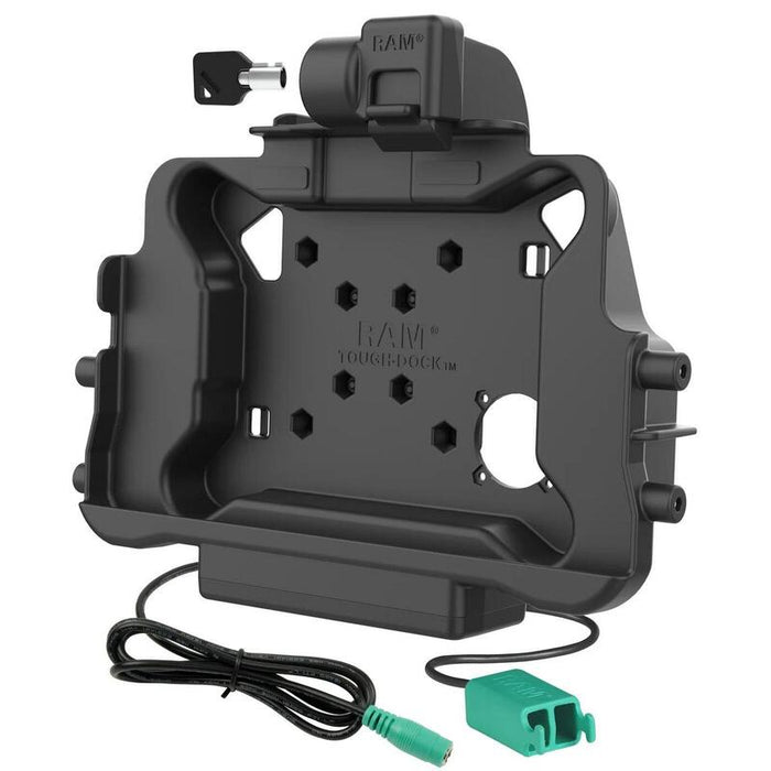 Ram Power + Dual Usb-A Data  Key Locking Cradle For