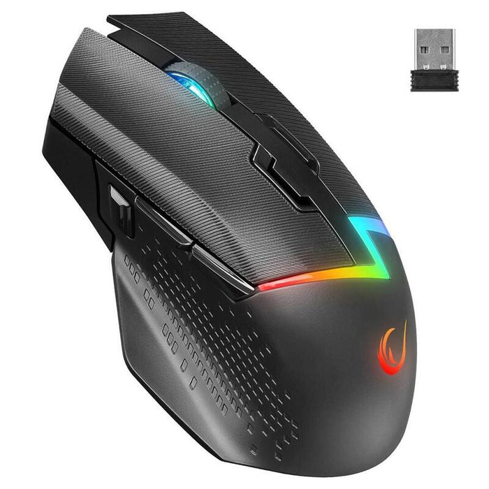 Rampage Ratón Inalámbrico Drop M3 V2 24 000 Dpi Negro