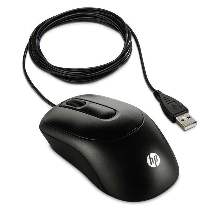 Ratón Hp X900 Óptico 1000dpi Scroll + 3 Botones Usb Negro Con Cable