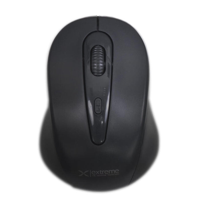 Raton Inalambrico Extreme Maverick Xm104k Óptico 1200 Dpi Color Negro