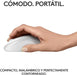 Ratón Inalámbrico Logitech M240 Silent Blanco