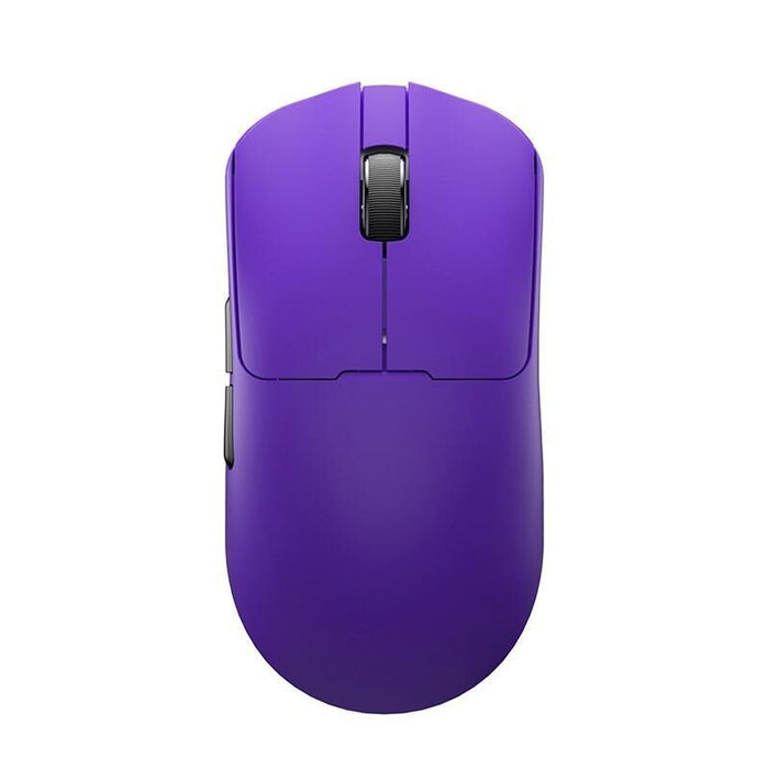 Ratón Leobog Gm3 Purple Con Base De Carga