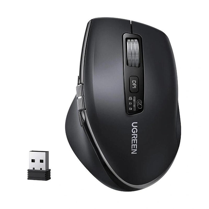 Ratón Óptico Inalámbrico Ugreen  Negro