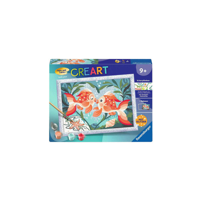 Ravensburger Creart - Pez Enamorado, Pintura 23998