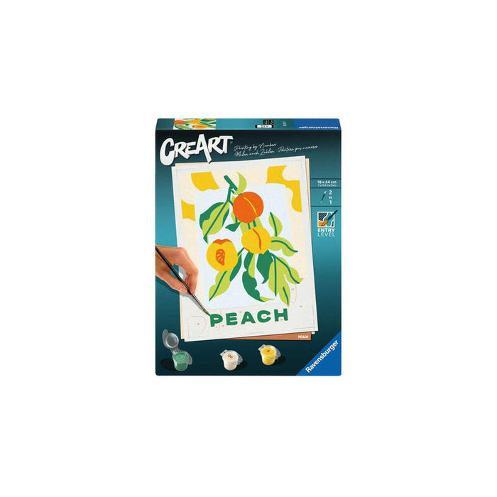 Ravensburger Creart - Melocotones, Pintura 25517