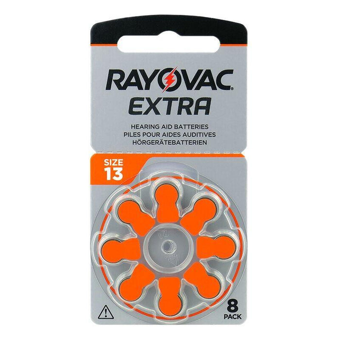 Rayovac Bateria Zinc Air, 13, 1.4v  Extra, Retail Blister (8-Pack)