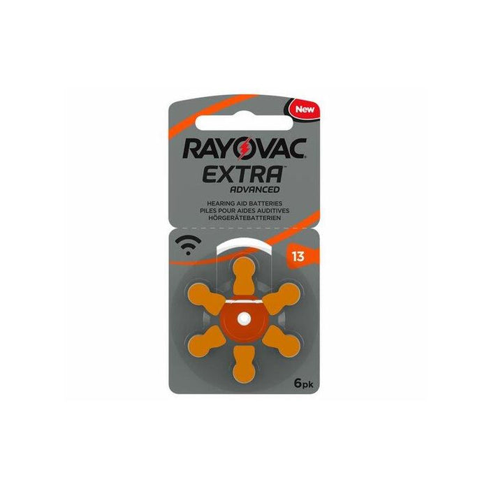 Rayovac Bateria Zinc Air, 13, 1.4v Pack 6 Unidades